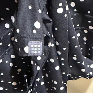 Title Nine Size Medium Black Dress with White Polka Dots thumbnail 7