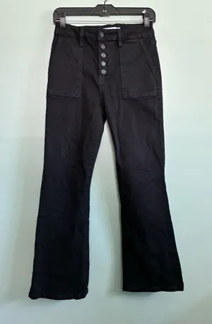 Hidden Jeans Women 28 (US Size 6) Black Boot Cut High Rise Hipster Stretch thumbnail 1