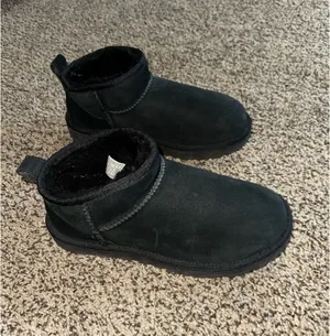 UGG Boots Ultra Mini Classic Black thumbnail 3