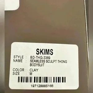 New SKIMS Seamless Sculpt Thong Bodysuit Shapewear Medium Clay Beige w Box $70 thumbnail 3