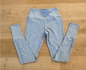 Alo Yoga - High Waist Lounge Leggings in Gray thumbnail 1