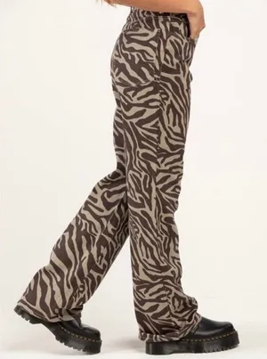 RSQ Jeans Zebra Print Jeans thumbnail 1