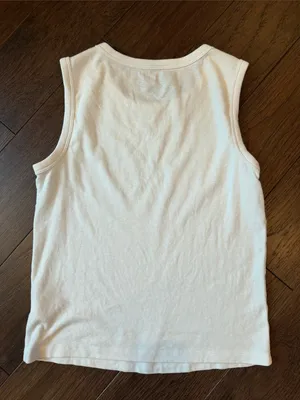 Rachel Zoe Women’s White Sleeveless Tank Top Size Medium - P301 thumbnail 3