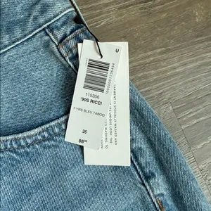 NEW Aritzia Denim Forum The '90s Ricci denim skirt 26 thumbnail 6