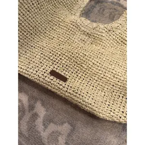 BCBGMAXAZRIA Woven Raffia Shoulder Bag In Brown NWT READ $128 thumbnail 8