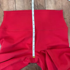 ALO Yoga 7/8 High-Waist Airbrush Legging Bright Red SIZE L Retail $118 W5604R thumbnail 9