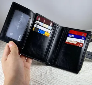 Wallet for Women,Trifold Snap Closure Wallet,Credit Card Holder Coin Purse thumbnail 7