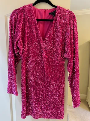 Pink Sequin Dress thumbnail 1