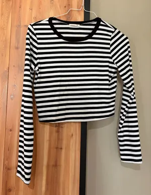 Stripped long sleeve Multiple thumbnail 1