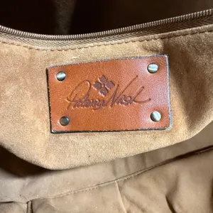 Patricia Nash Cameley Tote Italian Leather Heritage‎ Tan Braided Handle Bag thumbnail 5