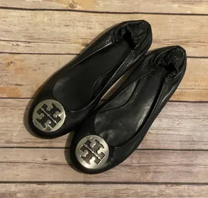 Tory Burch Reva Ballet Flats Size 7.5 thumbnail 1