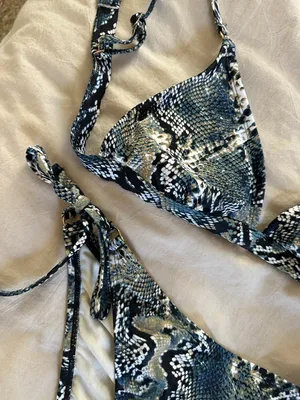 Shade & Shore Snake Skin Bikini thumbnail 2
