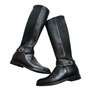 Cole Haan Elegant Black Knee High Boots thumbnail 1