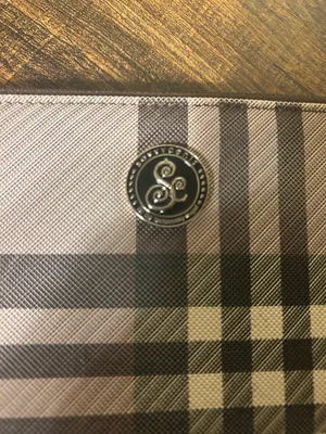 SAVVYCENTS plaid wristlet wallet Purple thumbnail 2