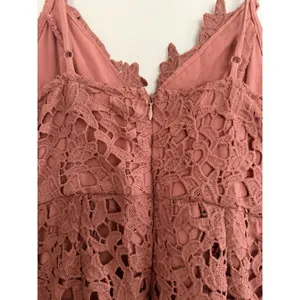 ASTR The Label Lace A Line Midi Dress Mauve Women's Size Small thumbnail 12