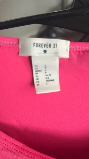 Pink forever 21 matching set thumbnail 2