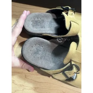 Mephisto Clogs Shoes Women Size 36 US 6 Suede Open Toe Comfortable Buckle thumbnail 11