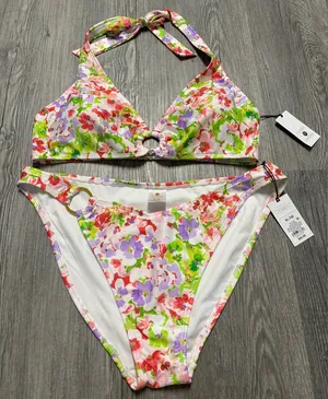 Shade & Shore Floral Print Bikini Set thumbnail 1