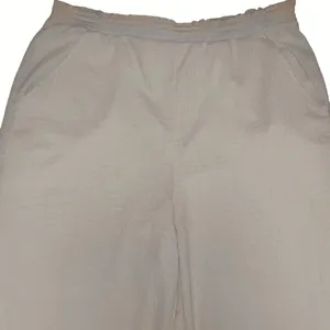 Bar lll Ivory Gauze Wide Leg Pants thumbnail 4