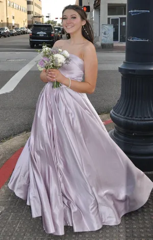 Light Purple Prom Dress thumbnail 1
