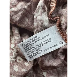 Knox Rose Floral‎ Boho Western Dress Rust Brown Cream Sz XL thumbnail 9