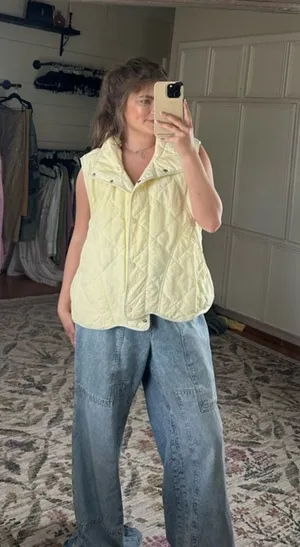 Free people Quinn Quilted Puffer Vest thumbnail 1