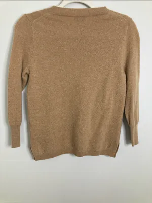 J. Crew Camel Crewneck Sweater thumbnail 9