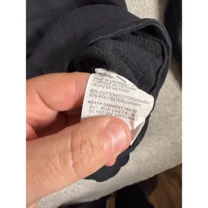 Under Armour Women's‎ XL Black Hoodie White Wording Hooded Sweatshirt Boxy Fit thumbnail 6