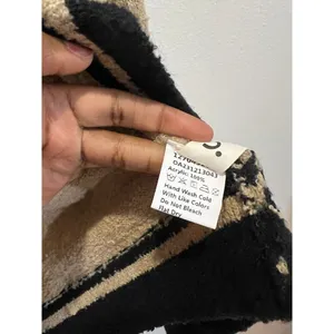 Commense NWT Women Small Tan Knit Open Front Cardigan Quiet Luxury Old Money thumbnail 12