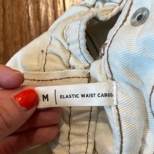 PacSun elastic waist utility cargo jeans size M thumbnail 7