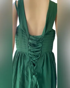 Wedding Dress Green Size 12 thumbnail 5