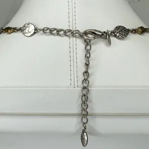 Vintage Chico's Mixed Metal Station Necklace ✨ thumbnail 9
