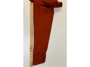 ALO Women’s M High-Waist Moto Leggings Rust Burnt Orange Mesh b1 thumbnail 4
