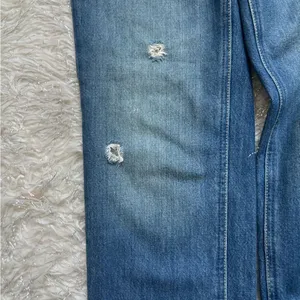 We The Free Free People Blue Women’s Maggie Ripped Straight Leg Jeans Size 25 thumbnail 12