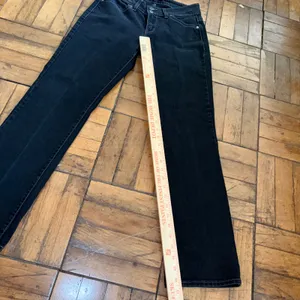 Levis 529 Curvy Straight Jeans Womens 29x30‎ Black Double Button Y2K Denim thumbnail 6