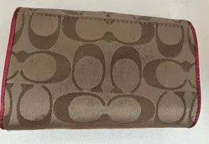 Coach | ladies Signature Jacquard clutch wallet. thumbnail 6