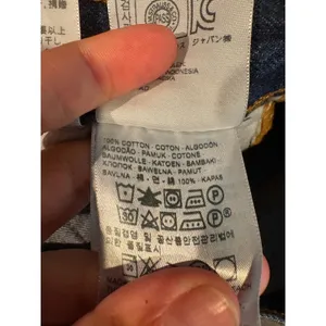 Levi's dark wash distressed jeans thumbnail 3