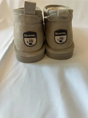 BearPaw Women's Ankle Booties in Taupe thumbnail 3