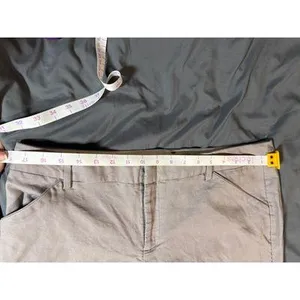 Gap‎ Perfect Trouser Women Crop Capri 12R Mid Rise Tan Beige Brown Pants Pockets thumbnail 4