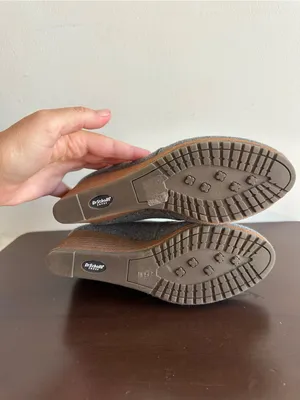 Dr. Scholl's Be Energized Conquer Grey Wedge Ankle Bootie Women's 6 thumbnail 7