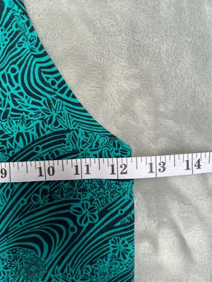 Lululemon Cool Racerback II Tank Top in Kitakami Viridian Yoga Pilates Gym XS/S thumbnail 6