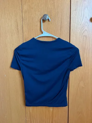 Abercrombie & fitch seamless tee navy thumbnail 3