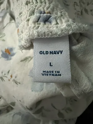 Old Navy Linen Floral Jumpsuit  thumbnail 4
