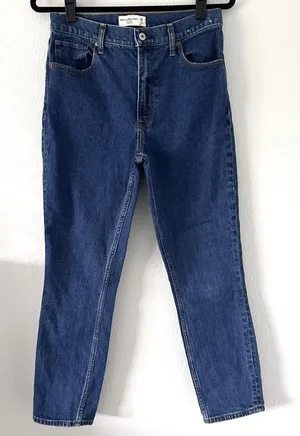 Abercrombie & Fitch Womens Size 28/6 Jeans The‎ Skinny High Rise Cotton Blend thumbnail 1