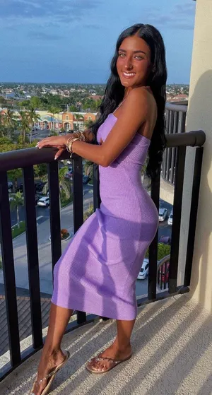 Once Upon A Skirt Maxi Dress Purple thumbnail 3