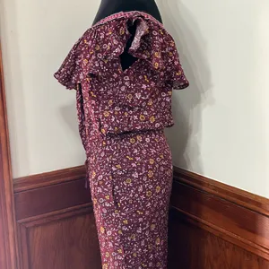 Chelsea & Violet Island Vacation Off-the-Shoulder Ruffle Jumpsuit thumbnail 9