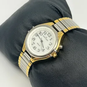 Anne Klein Women's Two Tone Indiglo Stainless Steel Watch Working New Battery thumbnail 3