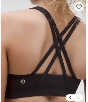 Lululemon LIGHT BLUE Energy Bra thumbnail 3