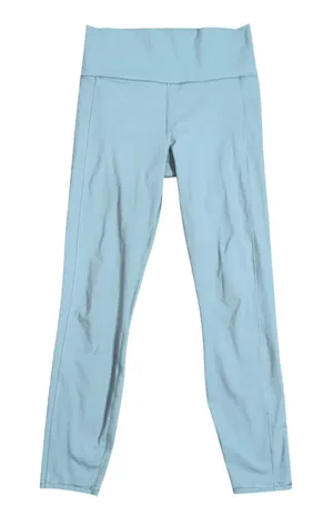 Vuori Daily Leggings Women Medium Blue Good VW446 High Rise Drawstring thumbnail 1