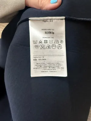RED‎ VALENTINO navy blue mini skirt size small thumbnail 4